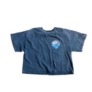 Cute beachy washed grey t-shirt